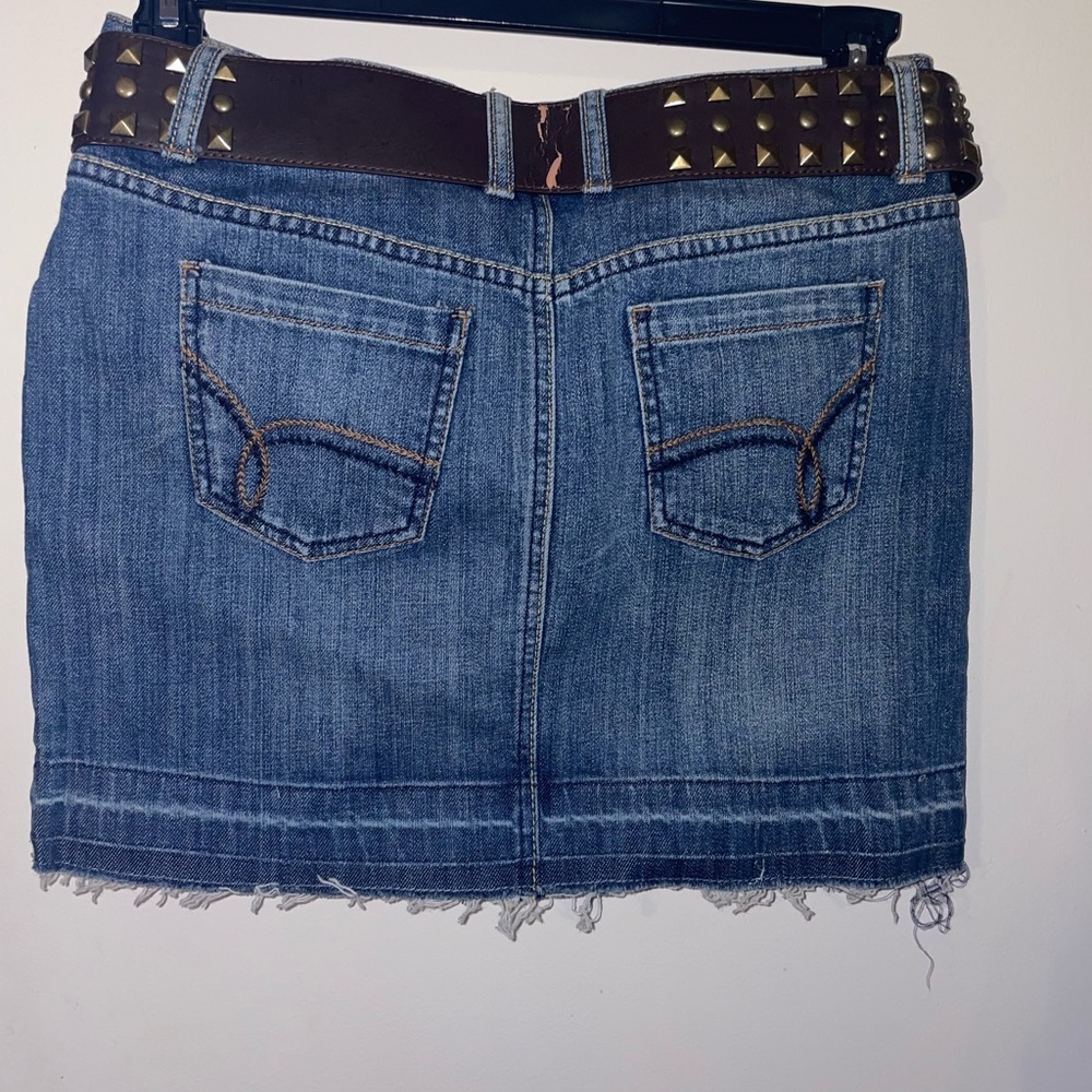 NWT Apartment 9 Mini Jean Skirt sz 6 - Picture 2 of 4